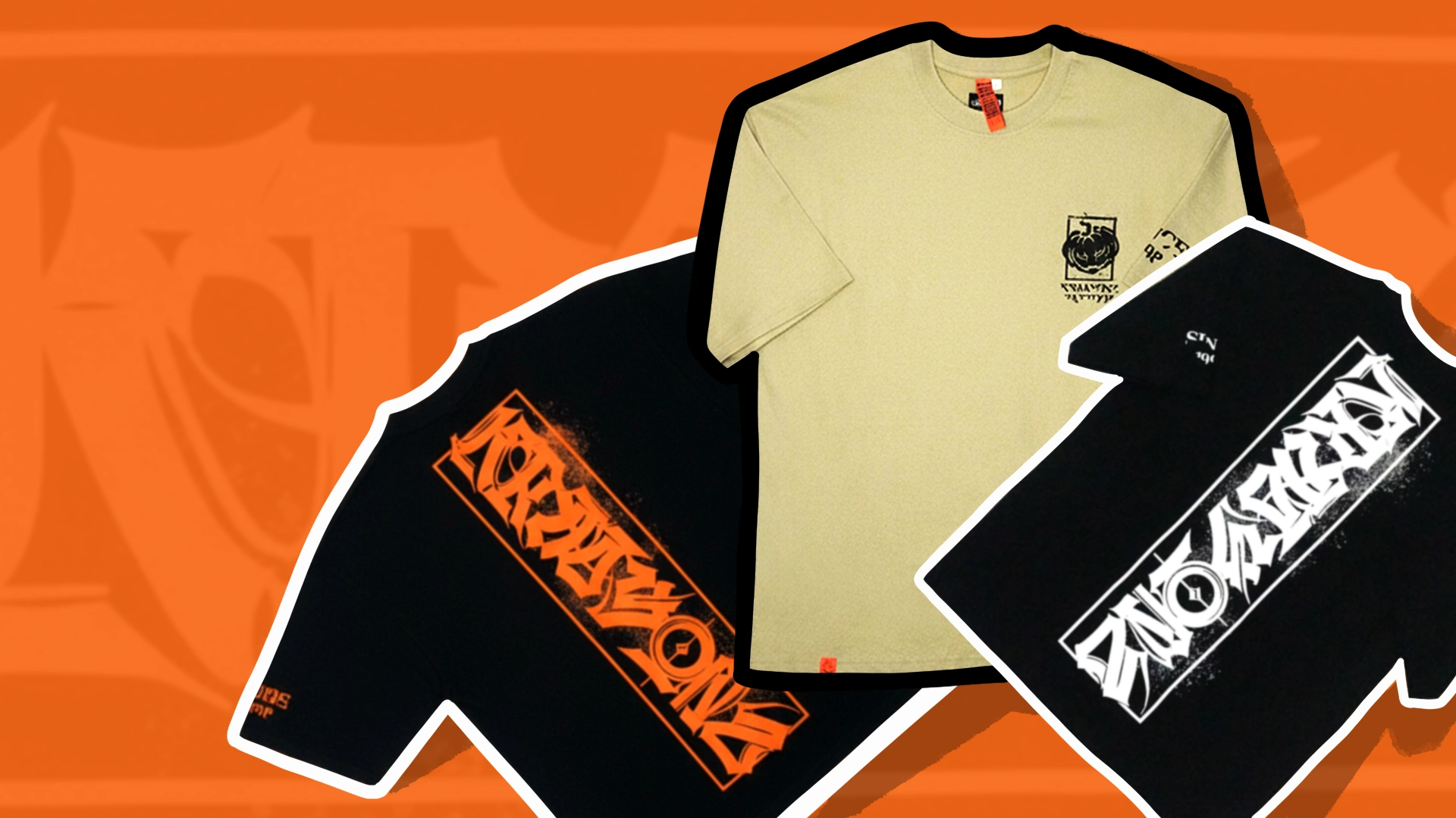 KRAAYONZ graphic t-shirts