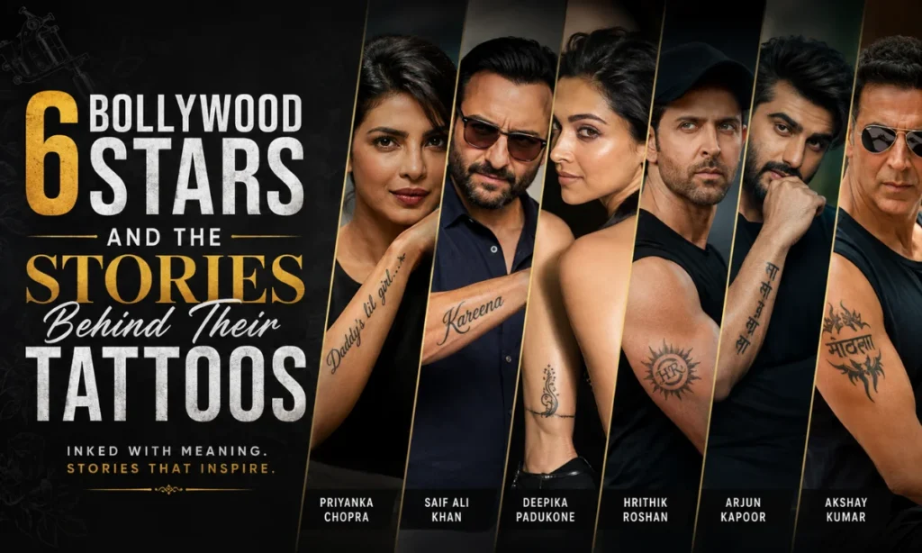 Bollywood stars and their meaningful tattoo designs